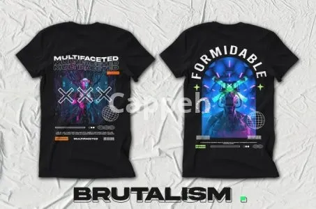 I will design premium futuristic, artsy, edgy style streetwear in 24 hours