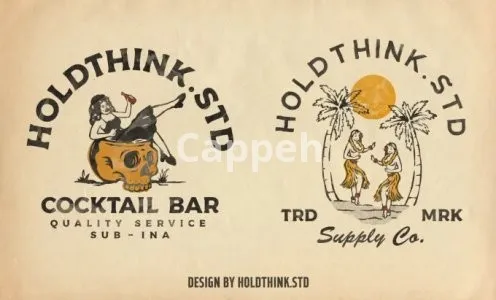 I will do vintage hand drawn illustration for tshirt