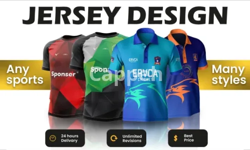 I will design sublimation e sports and sports jersey design