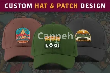 I will do unique hat patch design for cap beanie badge logo within 12 hours