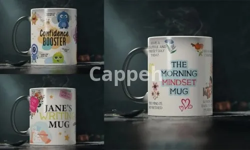 I will awesome custom 50 coffee mug design