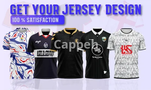 I will design a custom football or soccer jersey