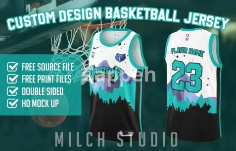 I will design custom basketball jersey in 24 hours