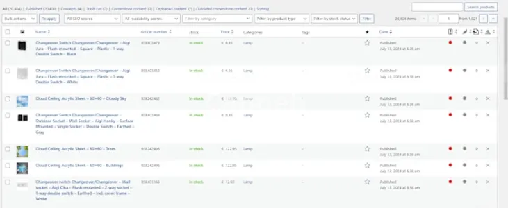 I will import your products using wp all import