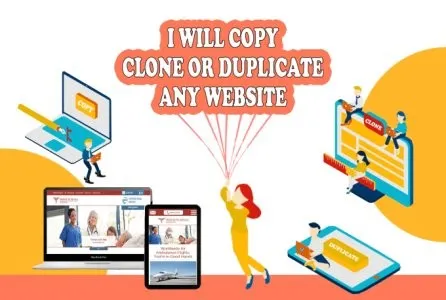 I will copy clone or duplicate any website