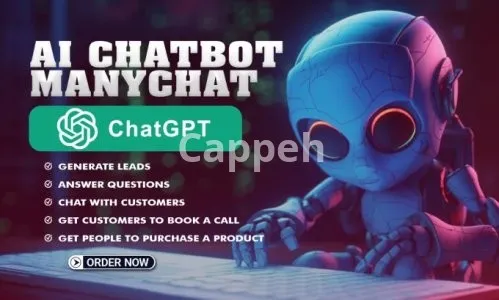 I will create ai chatbot for your business using chatgpt and manychat