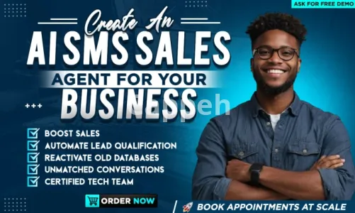 I will create an ai SMS appointment booking chatbot for sms marketing
