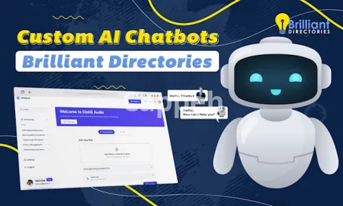 I will develop an ai chatbot for your brilliant directories website