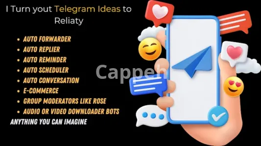 I will turn your telegram bot ideas to reality