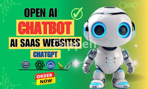 I will develop ai web apps, chatbots, ai saas with langchain, manychat, generative ai