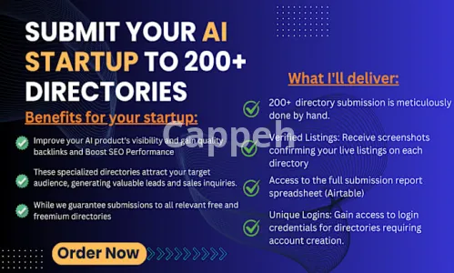 I will promote your ai tool up to 300 ai directories submission