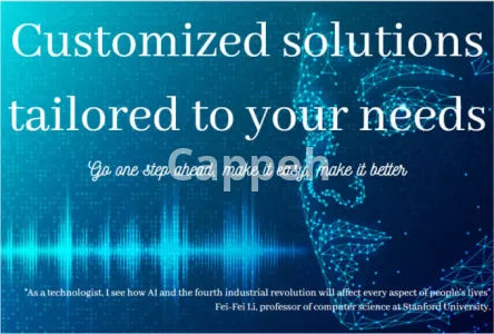 I will create all kinds of artificial intelligence models tailored to the model