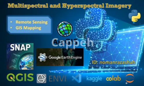 I will do multispectral or hyperspectral imagery processing in python or gis softwares