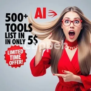 I will provide 500 ai tools list
