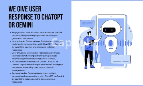 I will integrate chatgpt or gemini into your flutter app