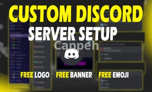 I will create discord server setup, nft, gaming or anime or any shop server custom edit