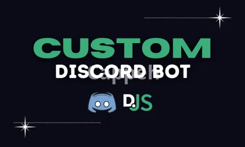 I will develop custom discord bot node js