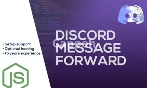I will develop a discord bot for auto message forward