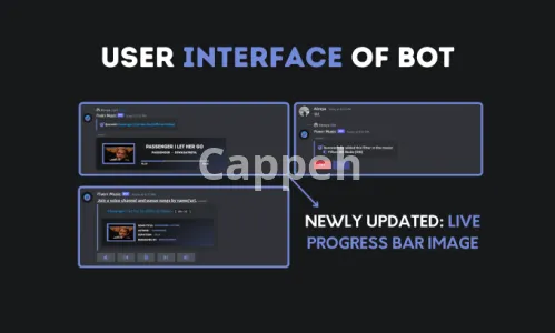I will make discord music bot with buttons