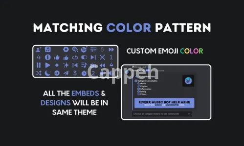 I will make discord music bot with buttons