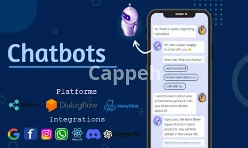 I will develop a chatbot using dialogflow with open ai