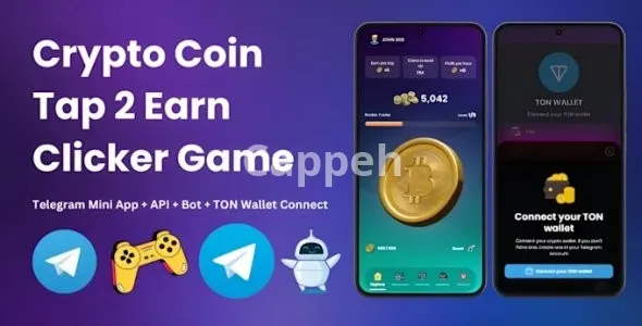 I will develop telegram bot mini game inspired by hamster kombat