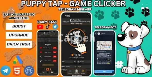 I will develop telegram bot mini game inspired by hamster kombat