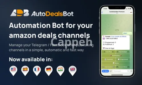 I will automate amazon deals posting in your telegram channel