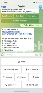 I will create a telegram bot with admin panel and channel