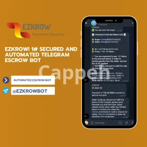 I will set up telegram escrow bot