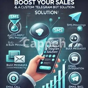 I will build custom SMS, voice call, or telegram bots for business
