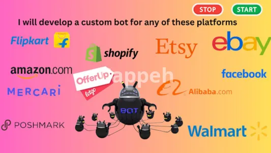 I will build facebook marketplace bot uploader bot auto listing monitor appointment bot