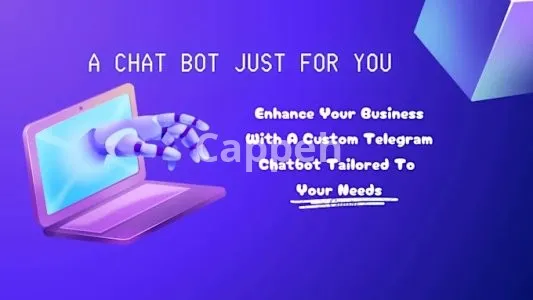 I will develop your telegram bot with nodejs, telegraf and python