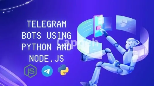 I will develop your telegram bot with nodejs, telegraf and python