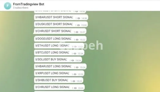 I will forward tradingview alerts to telegram