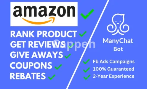 I will build manychat bot for your amazon fba business on facebook