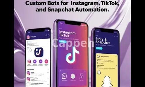 I will develop automated instagram api bot, livestreaming bot, powered chat bot for web