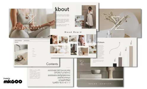 I will create your high end brand identity