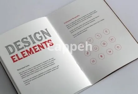 I will design a brand style guide and logo