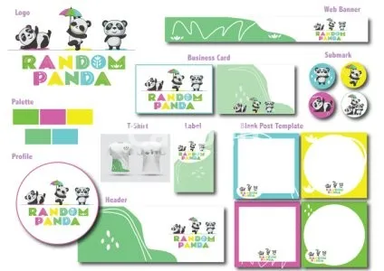 I will create a stunning brand identity package including logo design