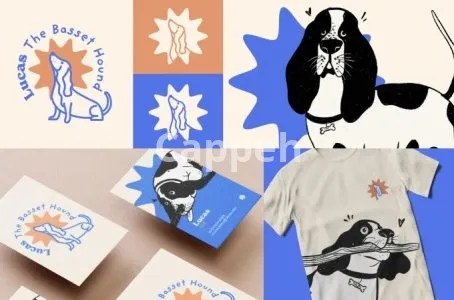 I will design an illustrated brand identity