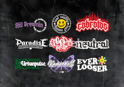 I will design simple urban logo for your streetwear brand