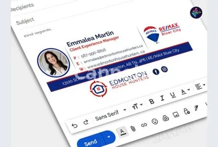 I will design clickable html email signature and animated email signature