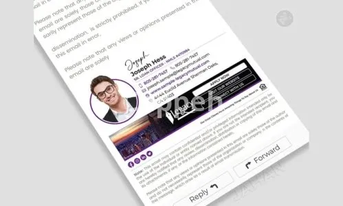 I will design clickable html email signature and animated email signature