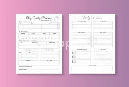 I will do planner design or journal design or digital planner