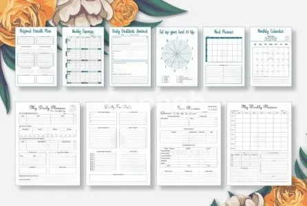 I will do planner design or journal design or digital planner