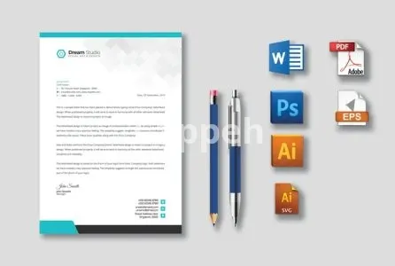 I will design professional letterhead and stationery in word format