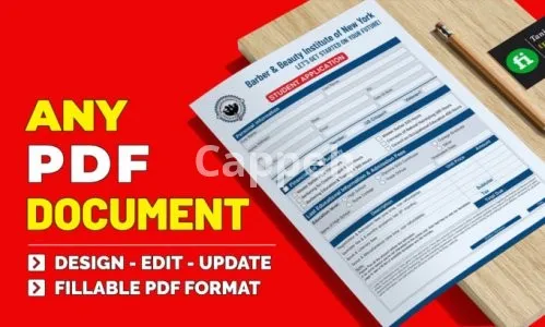 I will do invoice,order form, fillable PDF form, medical form, checklist, questionnaire