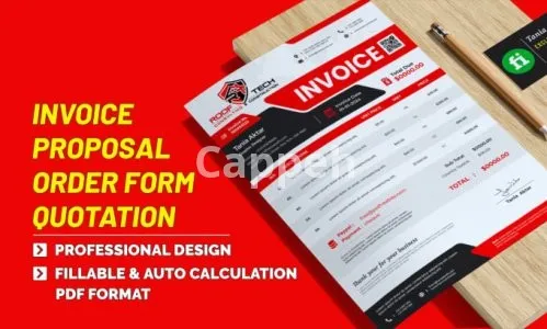 I will do invoice,order form, fillable PDF form, medical form, checklist, questionnaire