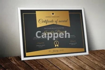 I will design certificate templates, diploma or award certificate in 24 hours